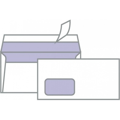 ZARFSAN Zrs самозалепващи пликове dl, 110х220 мм, (11205005)