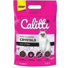 CALITTI Crystals Silikónové stelivo pre mačky 3,8 l