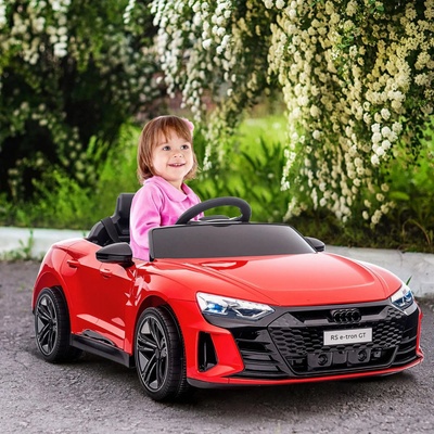 Homcom dětské elektrické autíčko AUDI RS e-tron GT červená