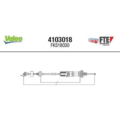 Tazne lanko, ovladani spojky FTE 4103018
