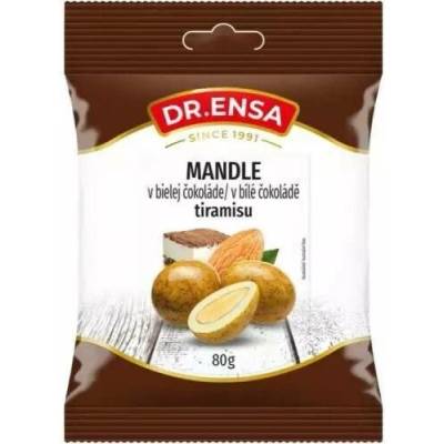 Dr. Ensa mandle v bílé čokoládě tiramisu 80 g