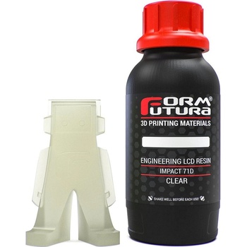 Formfutura Engineering LCD Series Impact 71D Resin Clear - 500 g (ERLCD71-CLEA-00500)