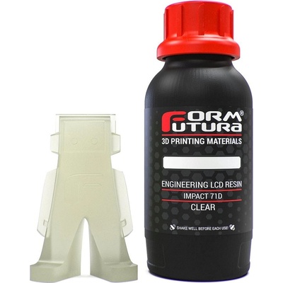 Formfutura Engineering LCD Series Impact 71D Resin Clear - 500 g (ERLCD71-CLEA-00500)