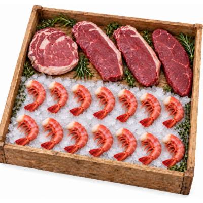 BOXX Kreveta Surf & Turf Box 2300 g