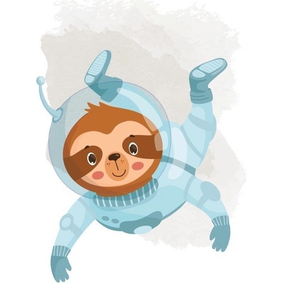Plakát Lenochod astronaut