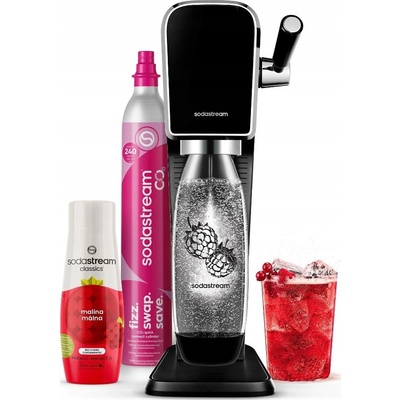 Sodastream ART Black Malina Zero Mpack