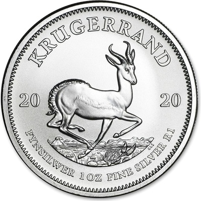 South African Mint Strieborná minca Krugerrand 2020 1 oz