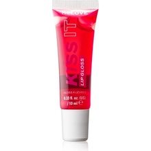 Revolution Relove Kiss It hydratačný lesk na pery Cherry Red 10 ml