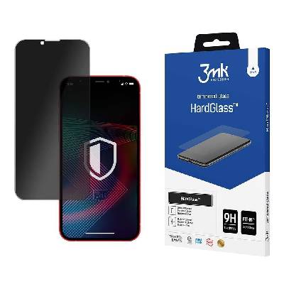 Скрийн протектор от закалено стъкло 3mk HardGlass Max Privacy за Apple iPhone 13 Pro Max/14 Plus, с филтър за поверителност (3mk HG Max Privacy(42)-0)