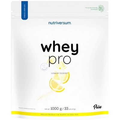 Nutriversum Whey Pro Pure | with N-Zyme System [1000 грама] Лимонов йогурт