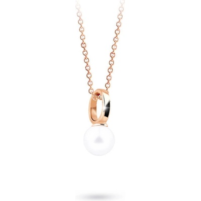 Cutie Jewellery Zlatý prívesok s perlou Z3024P Biela