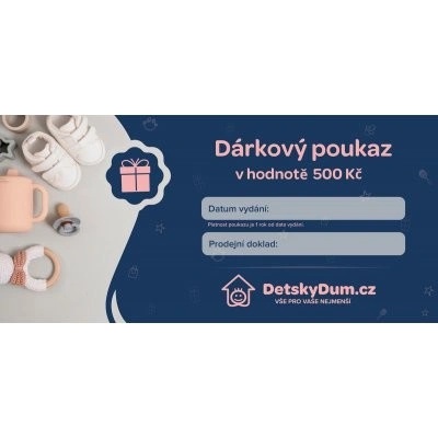 Dárkový poukaz 500 Kč