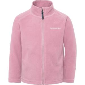 Didriksons Детско поларено яке Didriksons Kid's Monte Full-Zip 10 Fleece jacket - Oyster Pink - размер 120 (703-5308-0915)