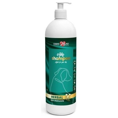 Cobbys pet alko HERBAL shampoo WITH CHAMOMILE 1 l