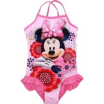 Setino Dievčenské jednodielne plavky Minnie Mouse - ružová