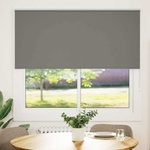 vidaXL Ролкова щора Blackout Сив 160x130 cm Ширина на плата 156, 6cm (4011114)