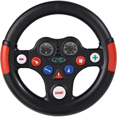 BIG 56487 interaktívny volant čierny k BIG New&Classic odrážadlám so zvukom a svetlom