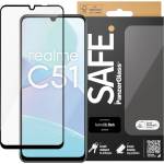 Panzer Стъклен протектор Safe за Realme C51 UWF - Черен