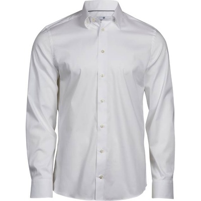 TEE JAYS tj4024 / Мъжка еластична риза с дълъг ръкав - бяла xl (18402400104)