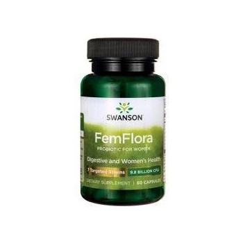 Swanson Пробиотик за жени FemFlora Probiotic, 60 Caps