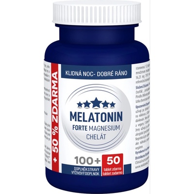 Melatonin Forte Magnesium chelát 100+50 tabliet