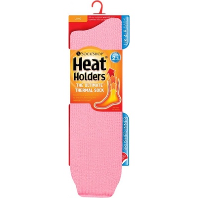 Heat Holders dámske termo podkolienky Ružová
