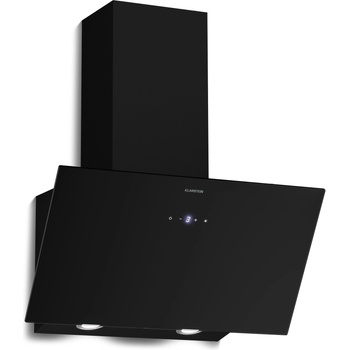 Klarstein Laurel наклонен абсорбатор | режим на извличане и рециркулация | безопасно стъкло | 417 м³/ч | 60 см (CGCH3-Kl-Laurel-60Bk) (CGCH3-Kl-Laurel-60Bk)