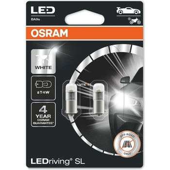 Image 1 of OSRAM LEDriving SL BA9s T4W 1W 12V 2x (3893DWP-02B)