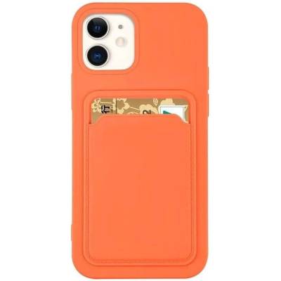 Pouzdro IZMAEL Card Case Apple iPhone 7/iPhone 8/iPhone SE 2020/iPhone SE 2022 oranžové