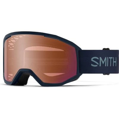 SMITH Маска Smith Loam MTB Contrast Cat. 1 VLT 50% Goggles - Midnight Navy / Contrast Rose Flash AF - размер One Size (205-4577-0111)