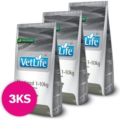 Vet Life Neutered 1-10 kg 3 x 10 kg