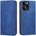 HQWear Кейс с отделение за карти Magnet Fancy Case за iPhone 13 Pro Max, син (9145576249635)