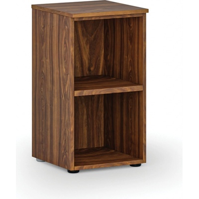 Primo Kancelářský regál WOOD, 740 x 400 x 420 mm, ořech