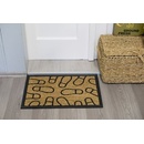 Mojkoberec Kokos + guma stopy Hnedá 40x70 cm