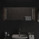 vidaXL LED огледало за баня, 40x90 см (3154052)