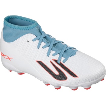 Skechers Юношески футболни бутонки Skechers SKX. 2 Juniors Firm Ground Football Boots - White/Blue
