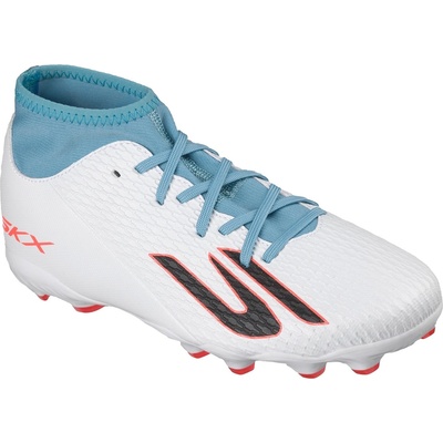 Skechers Юношески футболни бутонки Skechers SKX. 2 Juniors Firm Ground Football Boots - White/Blue