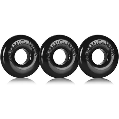 OXBALLS Ringer Cockring Black 3 pack