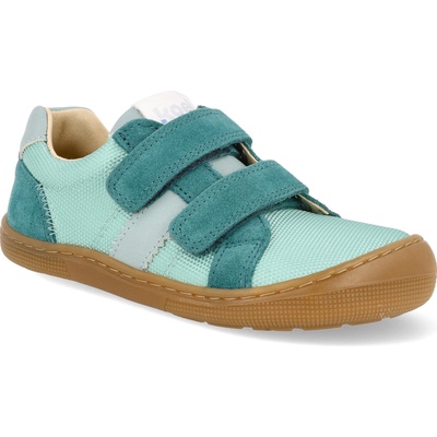 Koel Barefoot detské tenisky Denis Fabrics 3.0 Aqua zelené