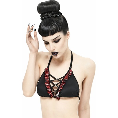 Devil Fashion Дамски бански костюм (топ) devil fashion - sst019a