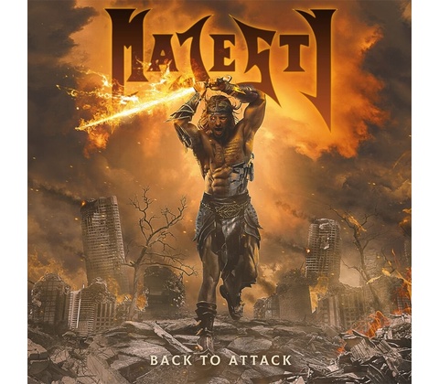 MAJESTY - BACK TO ATTACK CD
