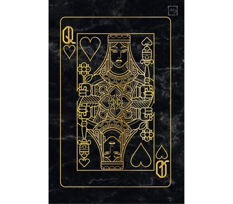 Ceduľa The Queen Card