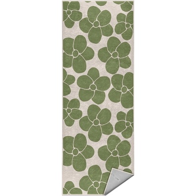 Mila Home Зелена пътека подходяща за пране 60x230 cm Green Meadow - Mila Home (HKG-MMN-Colorful-006-60x230)