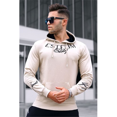 Madmext Мъжки суитшърт - 4402 - Бежов #312078 (312078_Бежов)