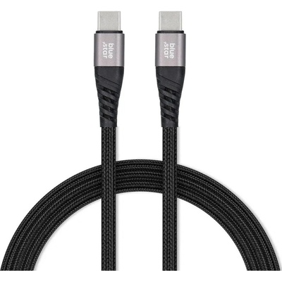 Blue Star Tfk-Dc-003 opletený 3A 20W USB A na typ C Pd Qc4.0 1,2m černý
