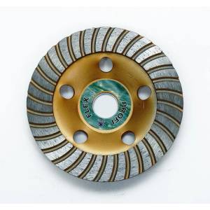 Silver Диамантен чашков шлифовъчен диск 115 мм турбо 67289 (pf10314)