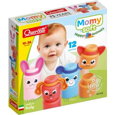 Quercetti 4148 Momy Soft Happy Animals