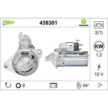 Startér VALEO 438301