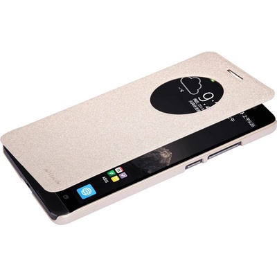 Pouzdro Nillkin Sparkle S-View ASUS Zenfone 6 zlaté