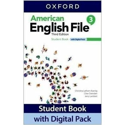 American English File Third Edition Level 3: Student´s Book with Digital pack